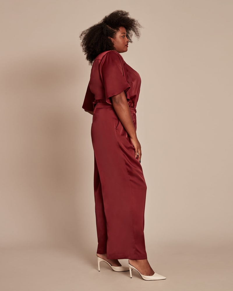 Red dress pants macy's 2025